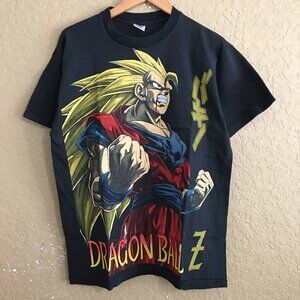 Dragon Ball Z Goku Super Saiyan Broly All Over Print T-Shirt Large Resurreccion